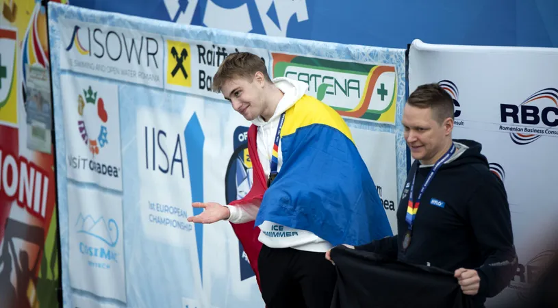 România a cucerit 9 medalii la Campionatul European de Înot în Ape Înghețate. Cei mai valoroși ice swimmeri din Europa au doborât 14 recorduri mondiale la Oradea