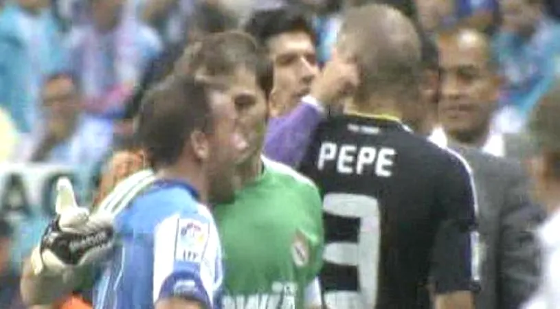 VIDEO** Mourinho, niciun meci fără scandal! Pepe, urecheat în fața a 30.000 de fani