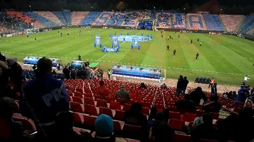 1500 de oameni la Steaua – Sportul: „E grav că oamenii nu mai vin la meciuri!”
