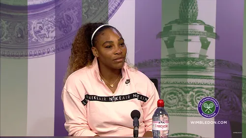 Wimbledon 2019 | Răspunsul dur pe care l-a dat Serena Williams în conferința de presă: „Ziua în care mă voi opri din asta e ziua în care voi fi în mormânt”. Întrebarea care a pus-o pe jar