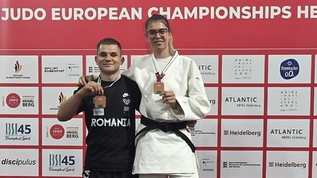 Ce performanță! Gabriela-Cristina Dumitrescu și Alex Bologa au cucerit aurul la Campionatele Europene de Para Judo