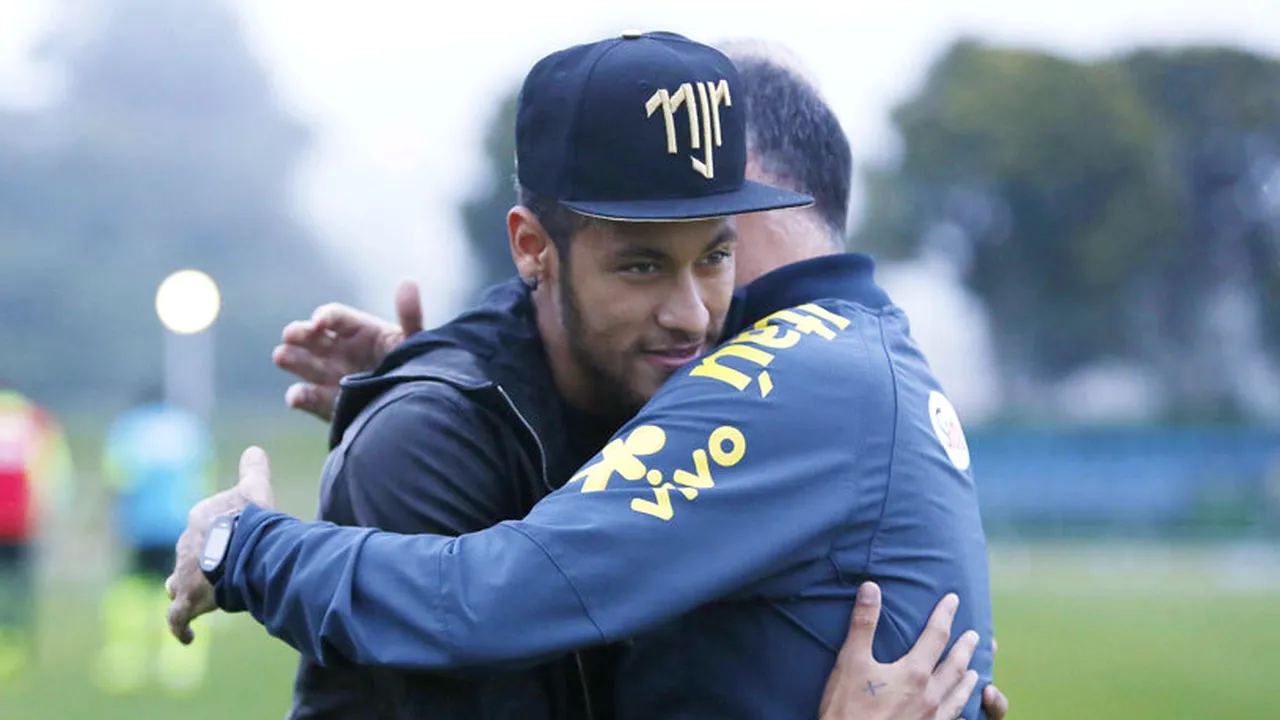 Neymar a izbucnit în lacrimi la o conferință de presă: 