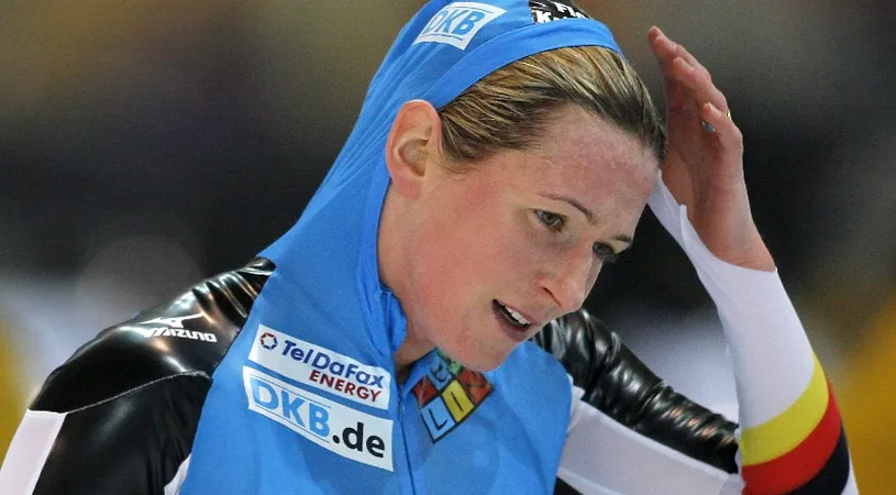 Claudia Pechstein ar putea concura la Cupa Mondială, în proba de patinaj viteză