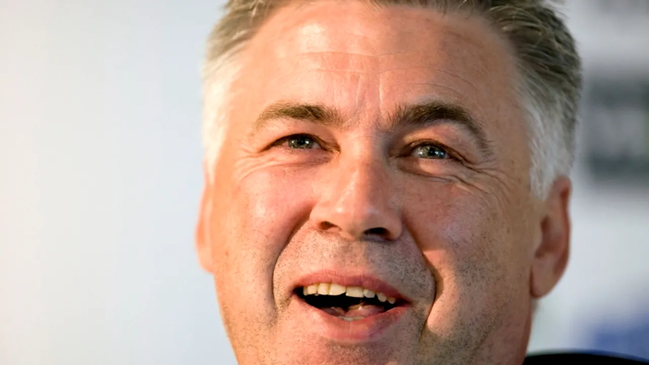 Carlo Ancelotti pregătește meciul cu Inter Milano