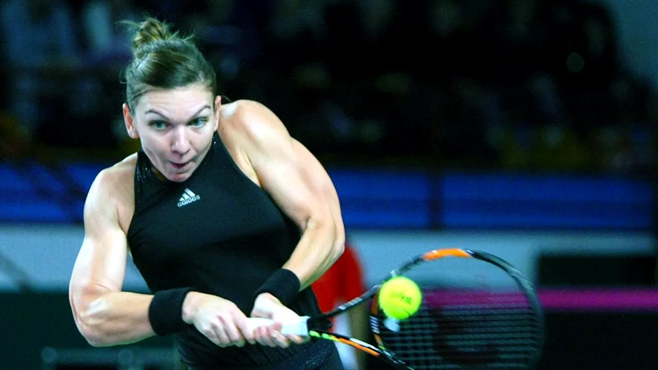 Halep a trecut în două seturi de Pironkova și se va întâlni cu Makarova în sferturi: 