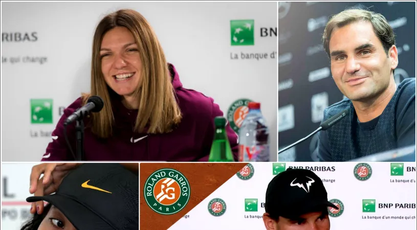 Roland Garros 2019. Cele mai amuzante 5 reacții ale jucătorilor înainte de startul competiției: 