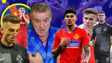 Cele trei vedete de la FCSB pe care Gigi Becali vrea să le „ardă” la salarii dacă echipa nu-și revine sau dacă printr-un dezastru ajunge în play-out! | EXCLUSIV