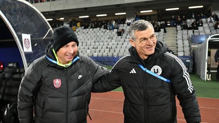 Pactul dintre Neluțu Sabău și Dan Petrescu, antrenorii din derby-ul U Cluj - CFR Cluj. „Am stabilit asta”. EXCLUSIV