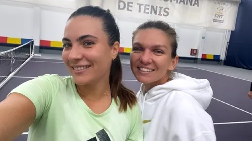 Simona Halep și Gabriela Ruse au devenit prietene de nedespărțit! Cele două au făcut show la antrenament înaintea turneului de la Moscova | FOTO și VIDEO