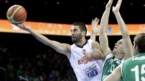 Spania și Macedonia s-au calificat în semifinalele CE de baschet masculin