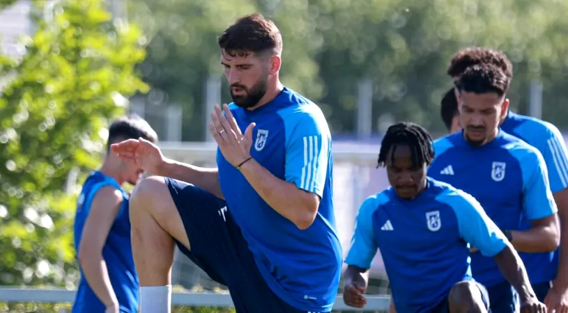 Fără certificarea pentru Liga 2, FCU Craiova s-a reunit. Singurele două achiziții, printre cei 24 de jucători prezenți la prima ședință de pregătire