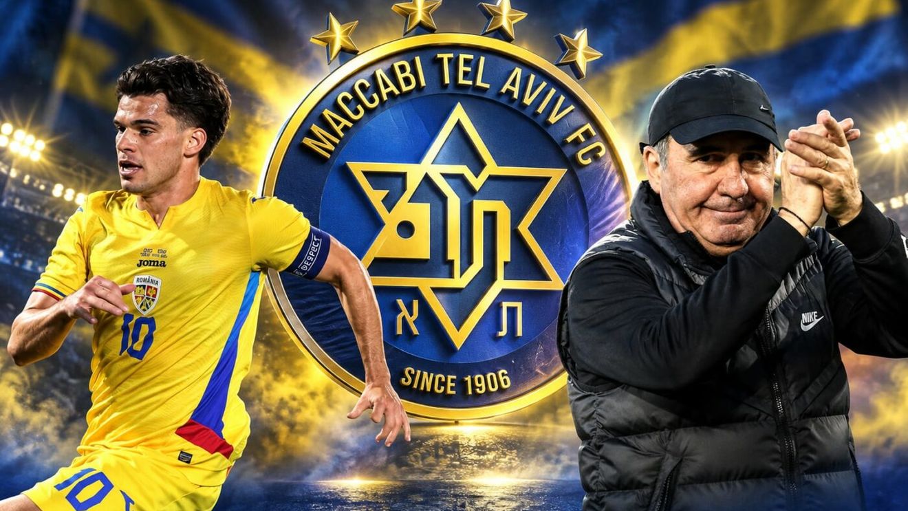 Ianis Hagi semnează cu Maccabi Tel-Aviv! Fiul lui Gică Hagi a acceptat oferta