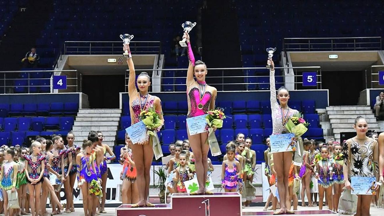 Andreea Verdeș, medaliată cu aur la Cupa României la gimnastică ritmică