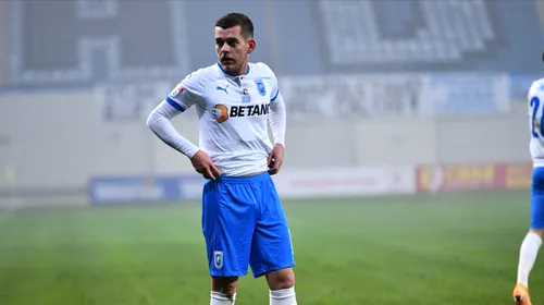 Alexandru Cicâldău, acuze dure după meciul UTA – Universitatea Craiova. „Aici au fost suporteri la meci. Am auzit poliţişti şi pompieri care ne înjurau”