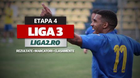 Liga 3, rezultate etapa 4 | Astra, demolată de CS Dinamo. Goluri cu nemiluita în Corvinul - Sănătatea. Brăila a fost din nou umilită, Dunărea Călărași  a fost egala Farului 2