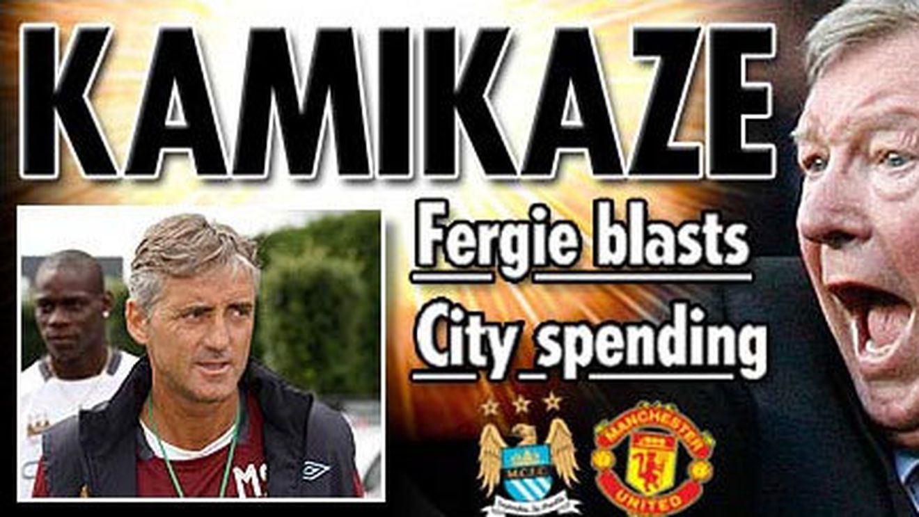 "Kamikaze City"** Ferguson critică politica nebună de transferuri a "cetățenilor"