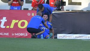 Cât de gravă este accidentarea lui Ovidiu Popescu? Mihai Stoica a făcut anunțul: „Sunt șanse foarte mari să fie ligamente rupte”
