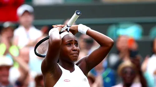 Wimbledon 2019 | Cori Gauff scrie istorie după ce a eliminat-o pe Venus Williams în primul tur și anunță: „Vreau trofeul!”. Motto-ul după care se ghidează și sfatul primit de la fostul lider