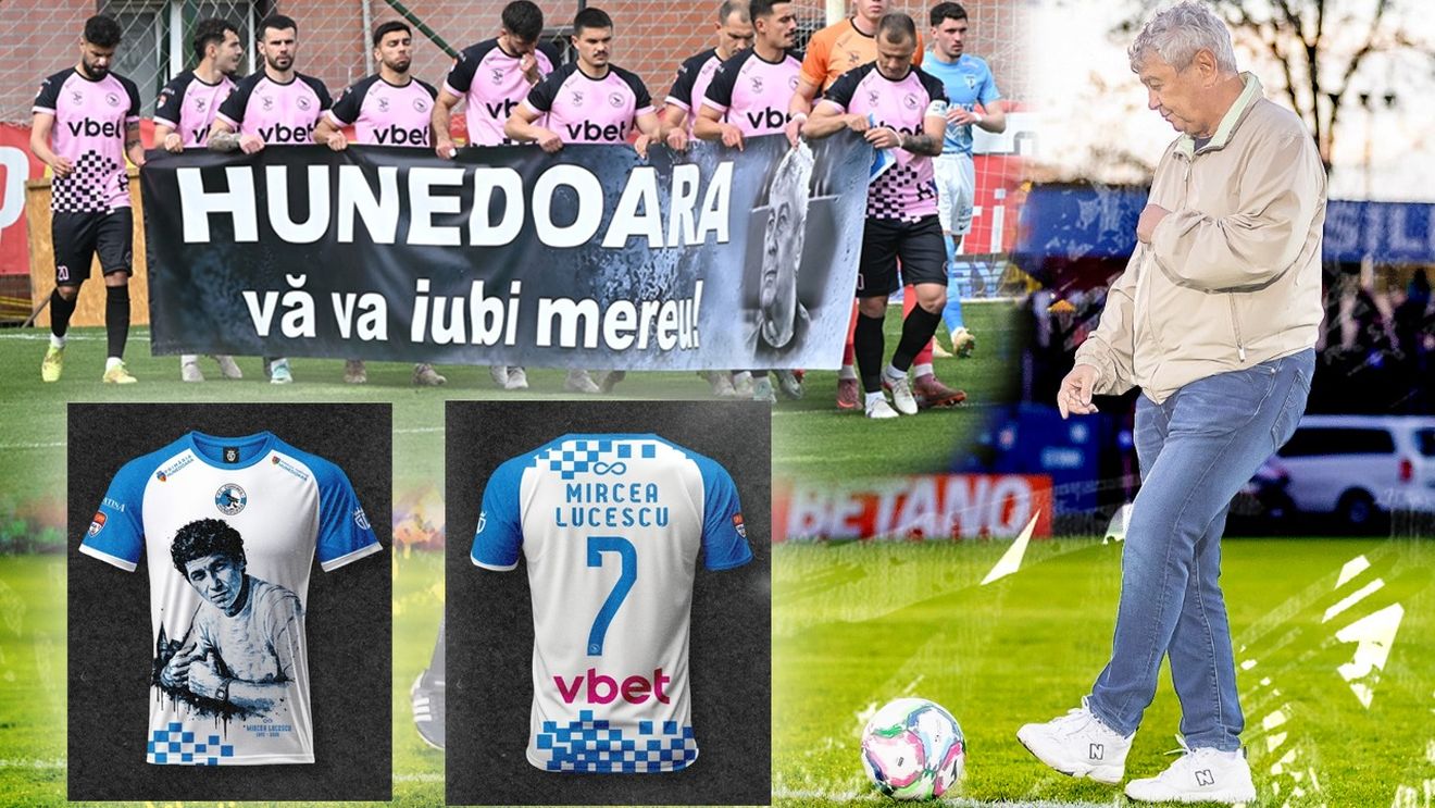 Mircea Lucescu, omagiat la Hunedoara! Câți fani sunt așteptați la primul meci pe care Corvinul îl joacă pe teren propriu după dispariția fostului selecționer al României