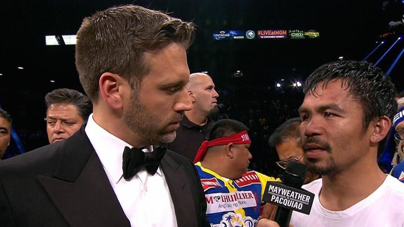 Manny Pacquiao, intrigat la finalul meciului: "Am crezut că am câștigat"