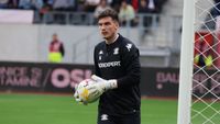 Aioani, ce gafă! Portarul naționalei a comis o eroare de începător la golul doi al lui Cordea în CFR Cluj – Rapid București