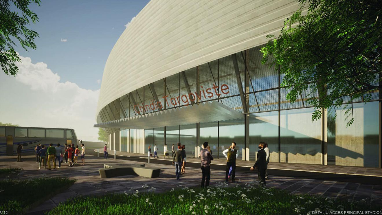 Anunț bombă la Târgoviște! Guvernul a aprobat indicatorii tehnico-economici pentru noul stadion. Ce se va întâmpla cu arena „Eugen Popescu”, aflată de aproape 3 ani în reabilitare?