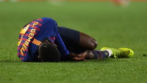 Alarmă la Barcelona după calificarea en-fanfare în sferturile Ligii. Ousmane Dembele s-a accidentat din nou
