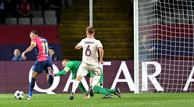 FC Barcelona – Bayern Munchen 4-1, în etapa 3 din Champions League. Hansi Flick își anihilează fosta echipă! Robert Lewandowski marchează în poarta nemților! Toate rezultatele serii