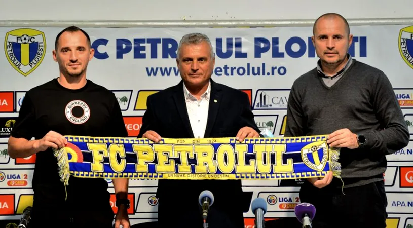 Nicolae Constantin și Claudiu Tudor, prezentați oficial de Petrolul! Președintele Costel Lazăr, despre noul trio: ”Suntem legați de glie, de rezultate, de trecutul nostru la acest club”