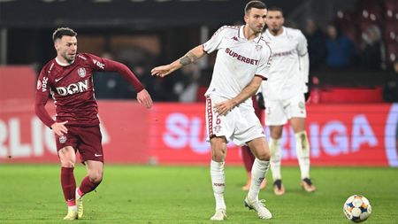 CFR Cluj - Rapid București 3-0, în etapa 17 din Superliga. Pancu a dat de pământ cu echipa lui de suflet