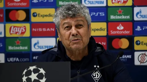 Mircea Lucescu a aflat rezultatul ultimelor teste pentru COVID-19 de la Dinamo Kiev! Ce se întâmplă cu meciul de la Barcelona