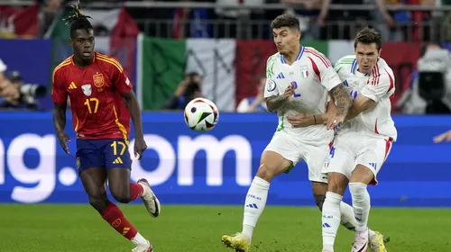 Spania – Italia 1-0, în Grupa B de la EURO. Ibericii se califică în optimi, după un meci în care adversarii nu au tras niciun șut pe poartă