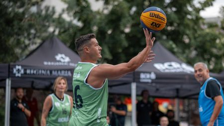 Finalul sezonului Sport Arena Streetball 2026 a adus sub panou glorii ale fotbalului și o campioană olimpică! Gabi Torje a decis meciul de baschet 3x3