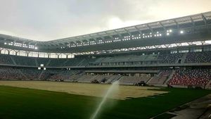 ULTIMA ORĂ | Se montează gazonul la noul stadion „Steaua”! Când ar putea avea loc primul meci pe arena din Ghencea