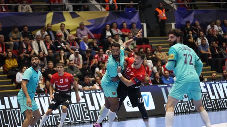 „Măcel” în Champions League: Dinamo, pulverizată de Barcelona, 22-36!