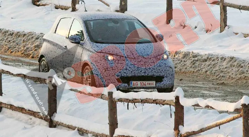 SUPER FOTO EXCLUSIV** Asta e Dacia electrică? ProSport a surprins un model misterios testat de cei de la Renault
