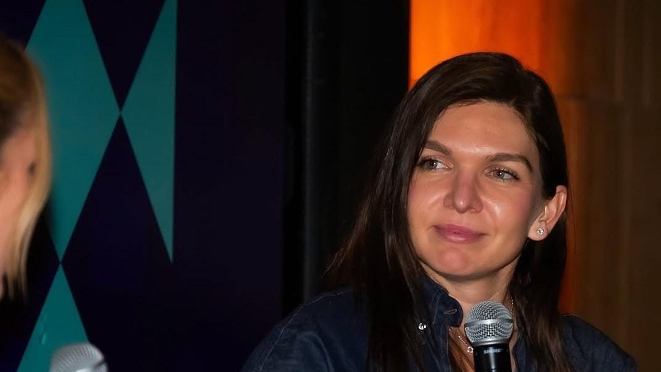 Simona Halep a primit un nou buchet de flori de la un admirator: „La vie en rose”