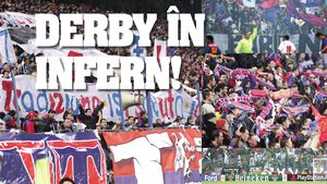 Derby în infern!