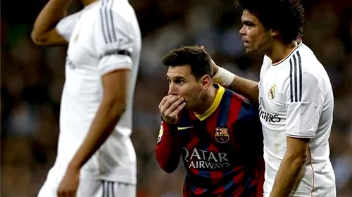 Spaniolii au aflat dialogul incendiar dintre Pepe și Messi din timpul El Clasico. Replici de senzație între cei doi rivali