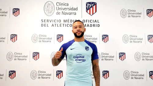 OFICIAL | Memphis Depay a semnat cu Atletico Madrid! Prima reacție a lui Diego Simeone, după ce l-a transferat pe jucătorul rivalei Barcelona