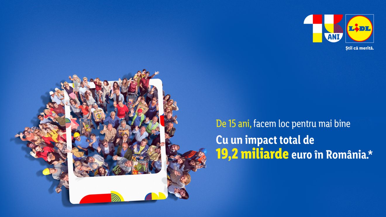 COMUNICAT. Cifra care schimbă fața retailului: Cât înseamnă, de fapt, 19,2 miliarde €? Bilanțul Lidl la 15 ani echivalează cu finanțarea marilor proiecte de autostrăzi ale României