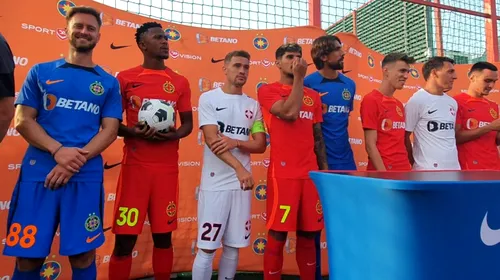 FCSB și-a prezentat noul echipament! Ironii pentru rivali! „Ghencea e a noastră…Să vină Talpan”! Mesajul lui MM Stoica | GALERIE FOTO