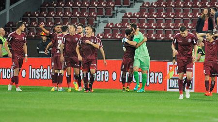 "Dubla" lui Drăghici a făcut ca ACS Poli să conducă cu 2-0 la Cluj, dar CFR a revenit prin două penalty-uri executate de Nascimentoo