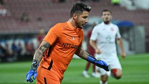 Dan Petrescu a trăit la intensitate maximă finalul meciului cu Djurgarden: „Bălgrădean, o intervenție cât o calificare! Vinicius e fantastic”