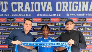 Adrian Mititelu îl așteaptă pe Moses Abbey în Bănie ca să joace pentru FCU Craiova în Liga 2. Care e situația jucătorului ghanez! EXCLUSIV