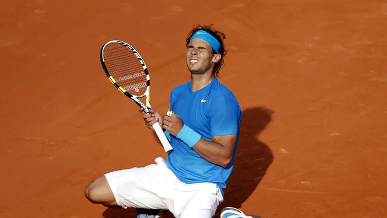 Finala de la Roland Garros: Nadal-Federer 7-5, 7-6 (3), 5-7, 6-1! 