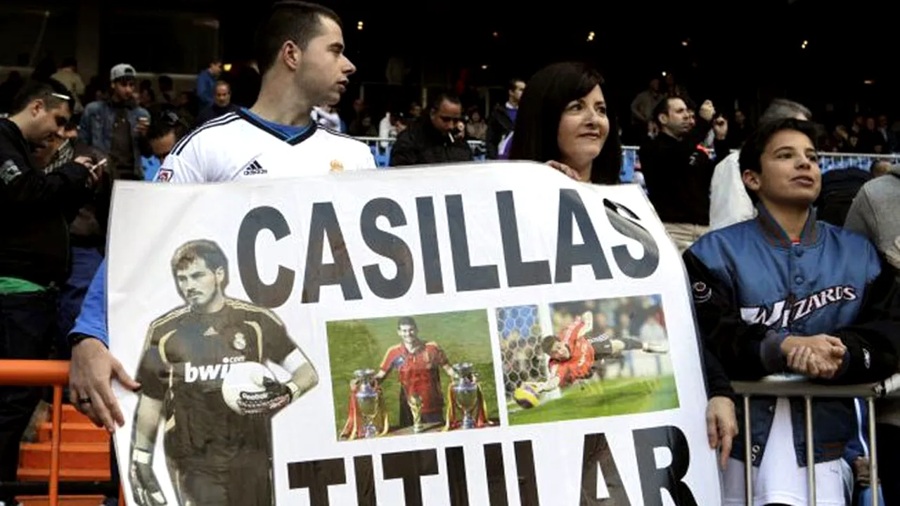 Casillas a pierdut susținerea antrenorilor și a conducerii, dar nu și pe a fanilor: 