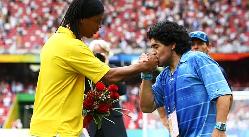 Ronaldinho revine în fotbal! La 40 de ani va juca la echipa antrenată de Maradona!