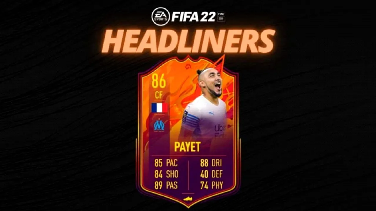 Dimitri Payet în FIFA 22! Cerințe SBC + recenzia completă a cardului