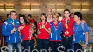 6 prezențe pe podium! Studenții medaliați la Universiada din Rusia s-au întors acasă